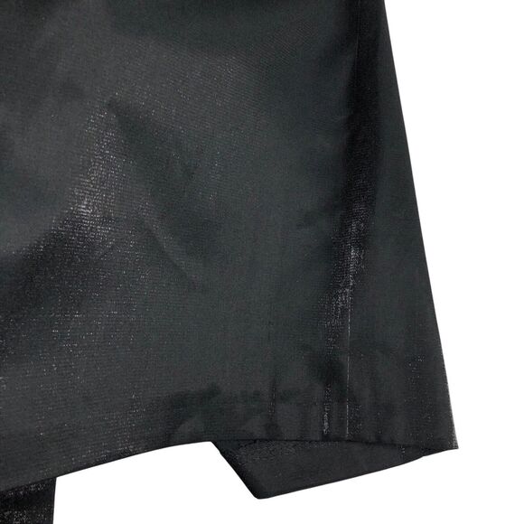 Vintage Harve Benard Skirt Womens 8 Black Shimmer Maxi Chiffon Gothic Witch 90s - Picture 3 of 16